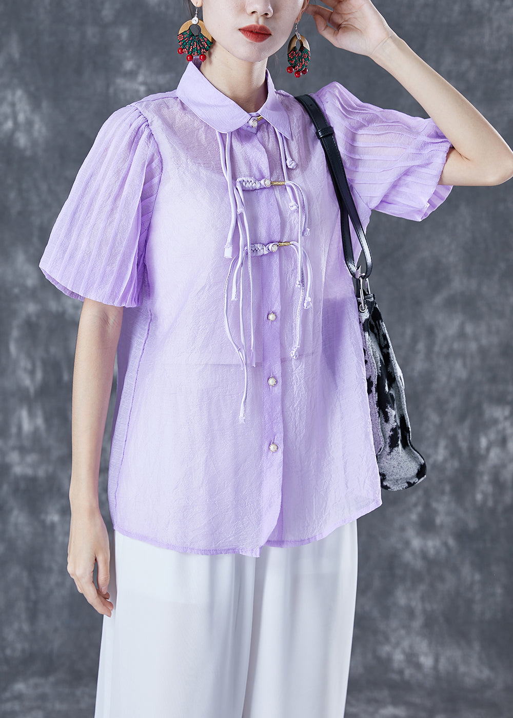 A Vintage Style Blouse with Delicate Timeless Details