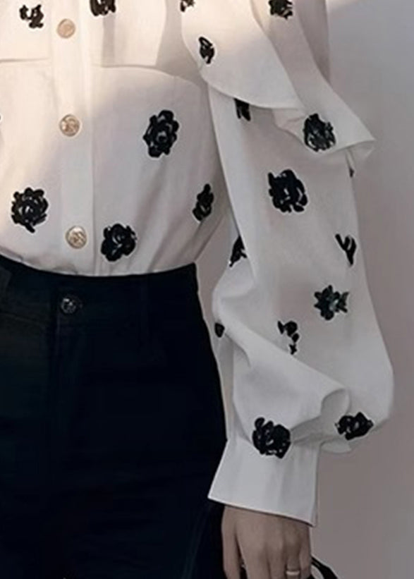 A Vintage Style Shirt with Delicate Timeless Details