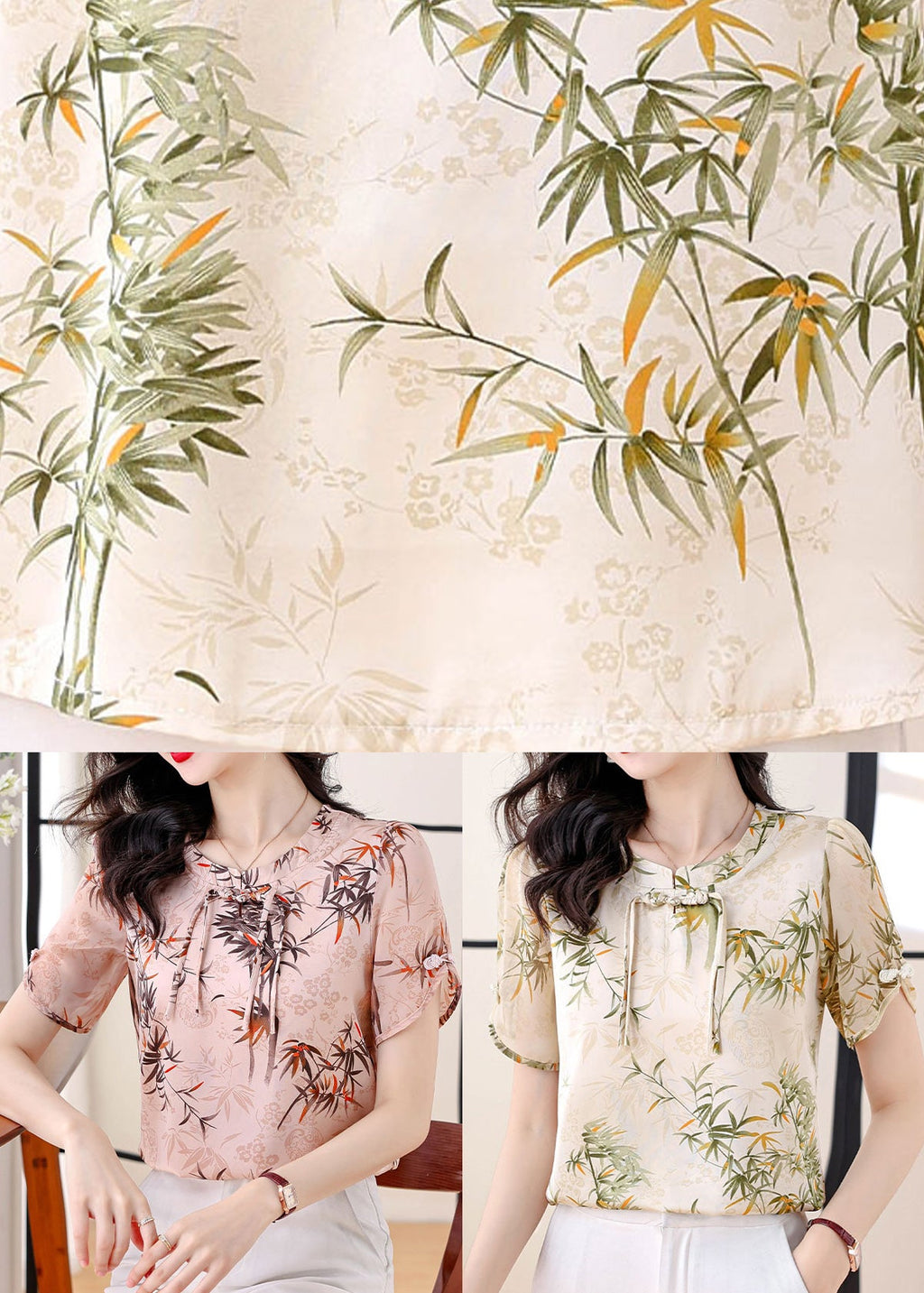 A Vintage Style Blouse with Delicate Timeless Details