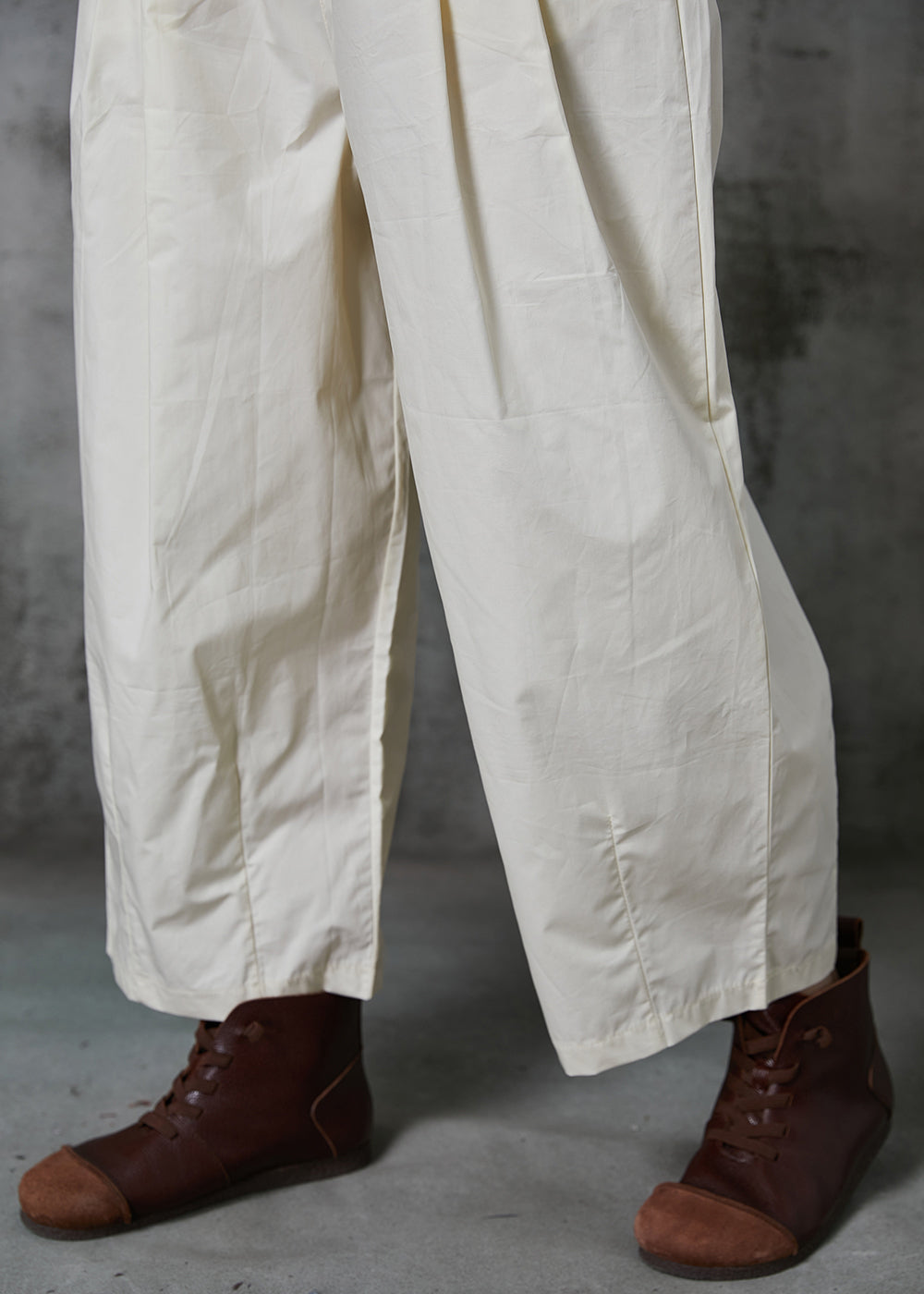 A Vintage Style Trousers with Delicate Timeless Details