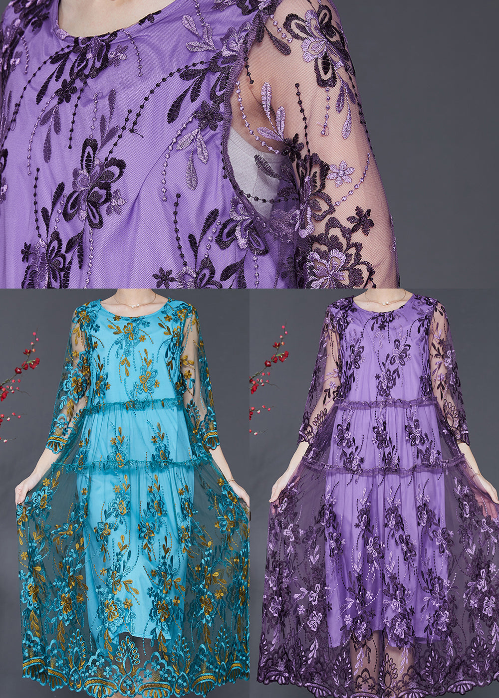 A Vintage Style Dress with Delicate Timeless Details