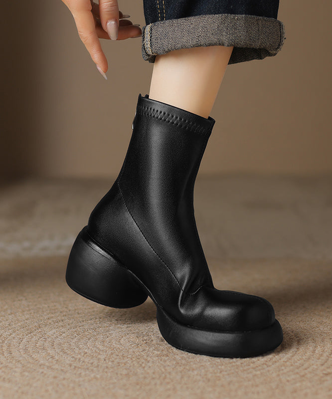 Classic Orthopedic Boots with Timeless Style