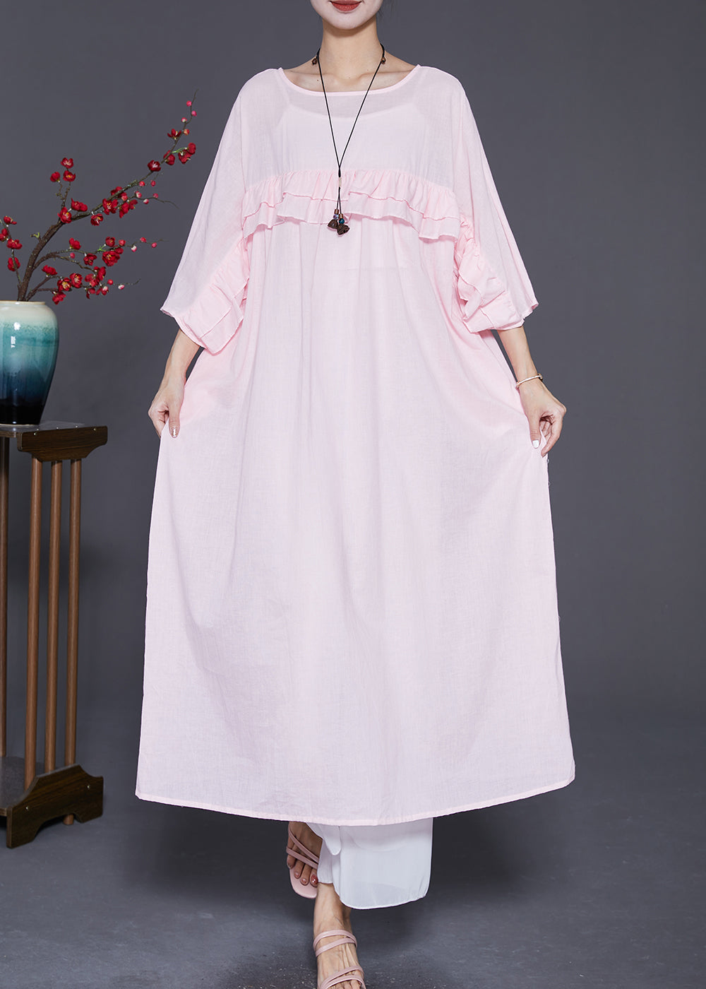 A Vintage Style Dress with Delicate Timeless Details
