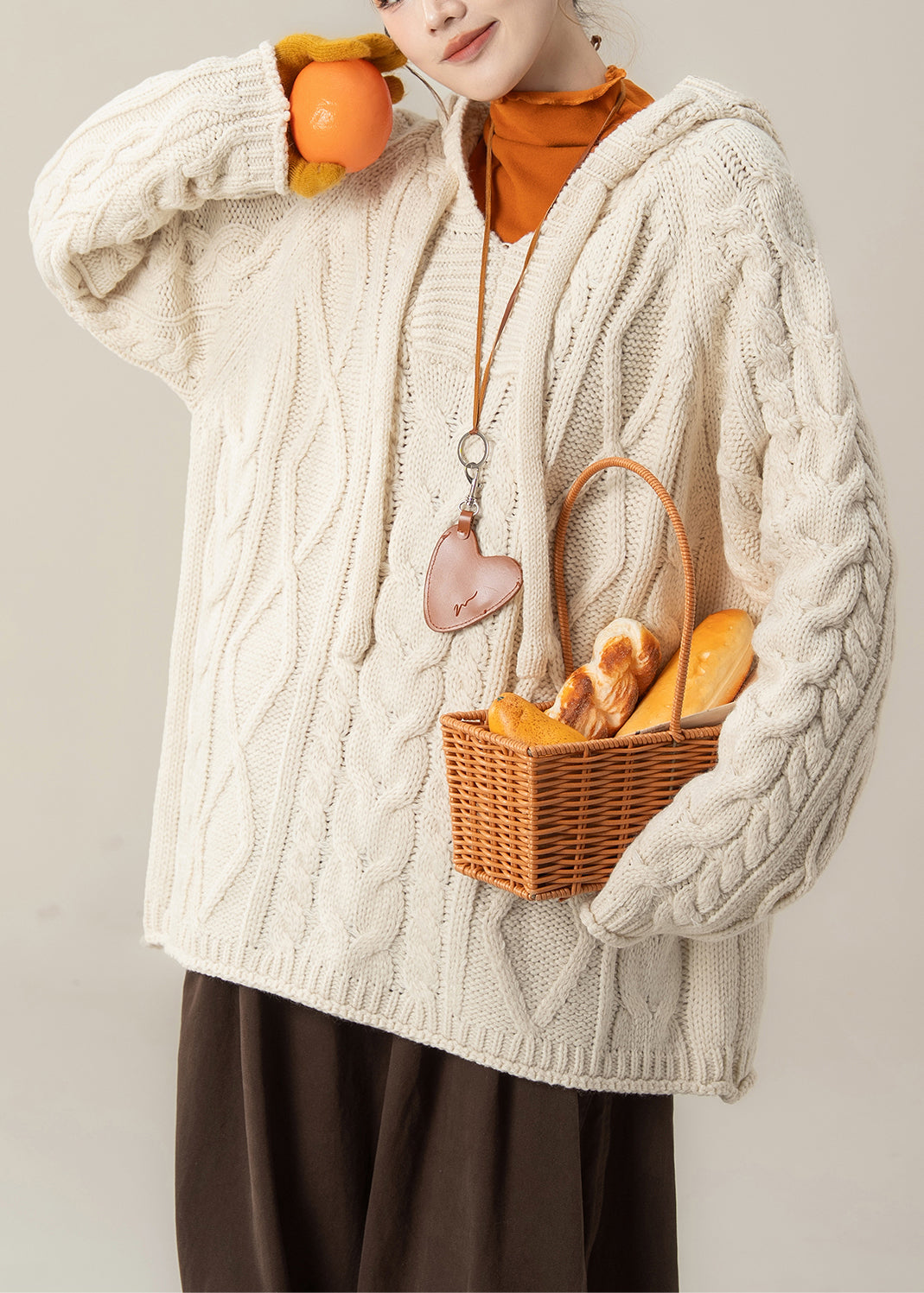 Vintage Inspired Sweater with a Contemporary Edge