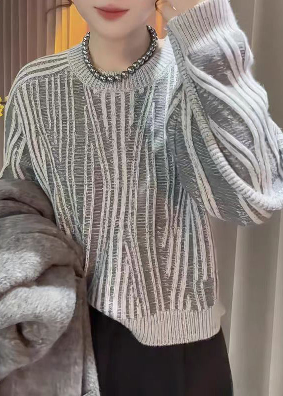 Vintage Inspired Sweater with a Contemporary Edge