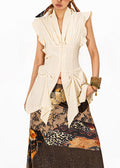 Well Tailored Top with a Graceful Silhouette