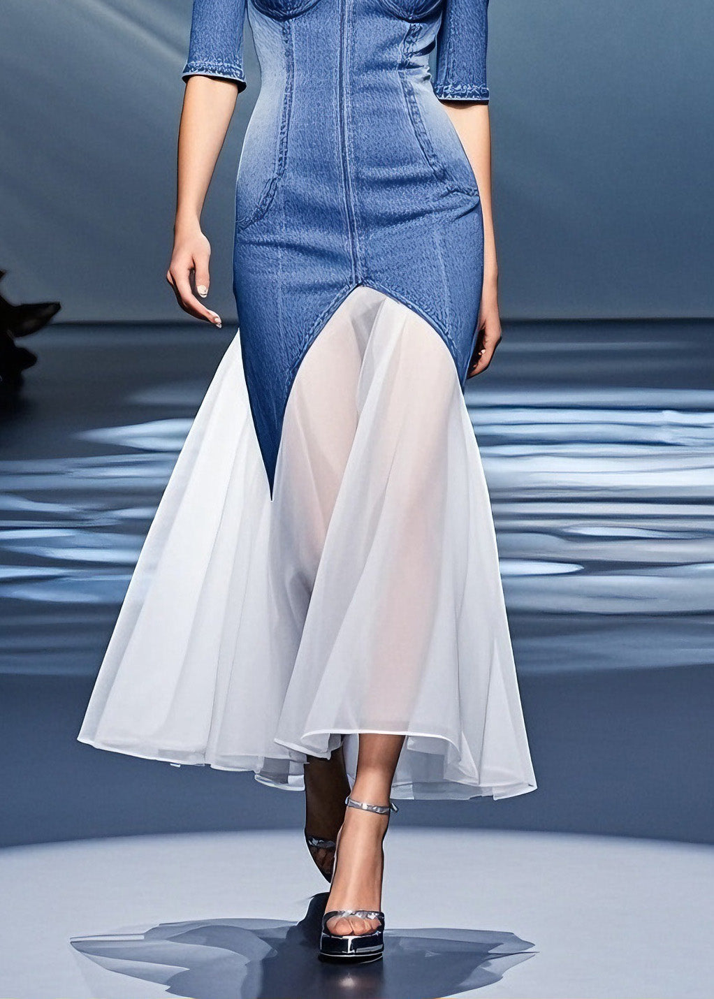 A Vintage Style Dress with Delicate Timeless Details