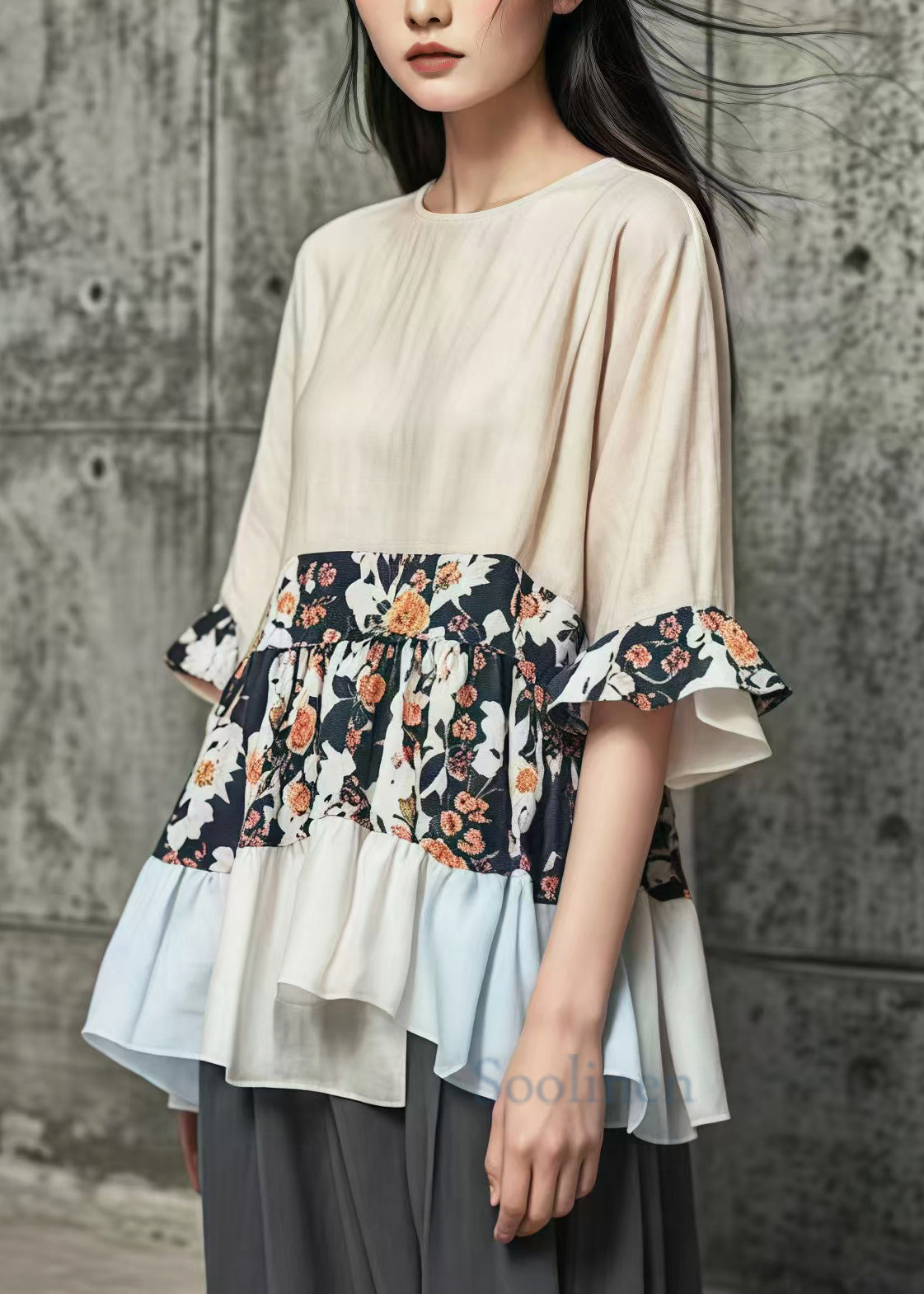 A Vintage Style Blouse with Delicate Timeless Details