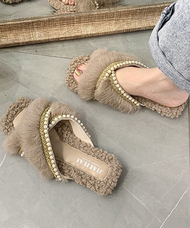 Vintage Inspired Orthopedic Slippers