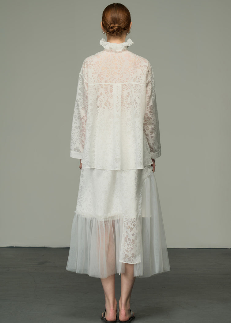 A Vintage Style Shirt with Delicate Timeless Details