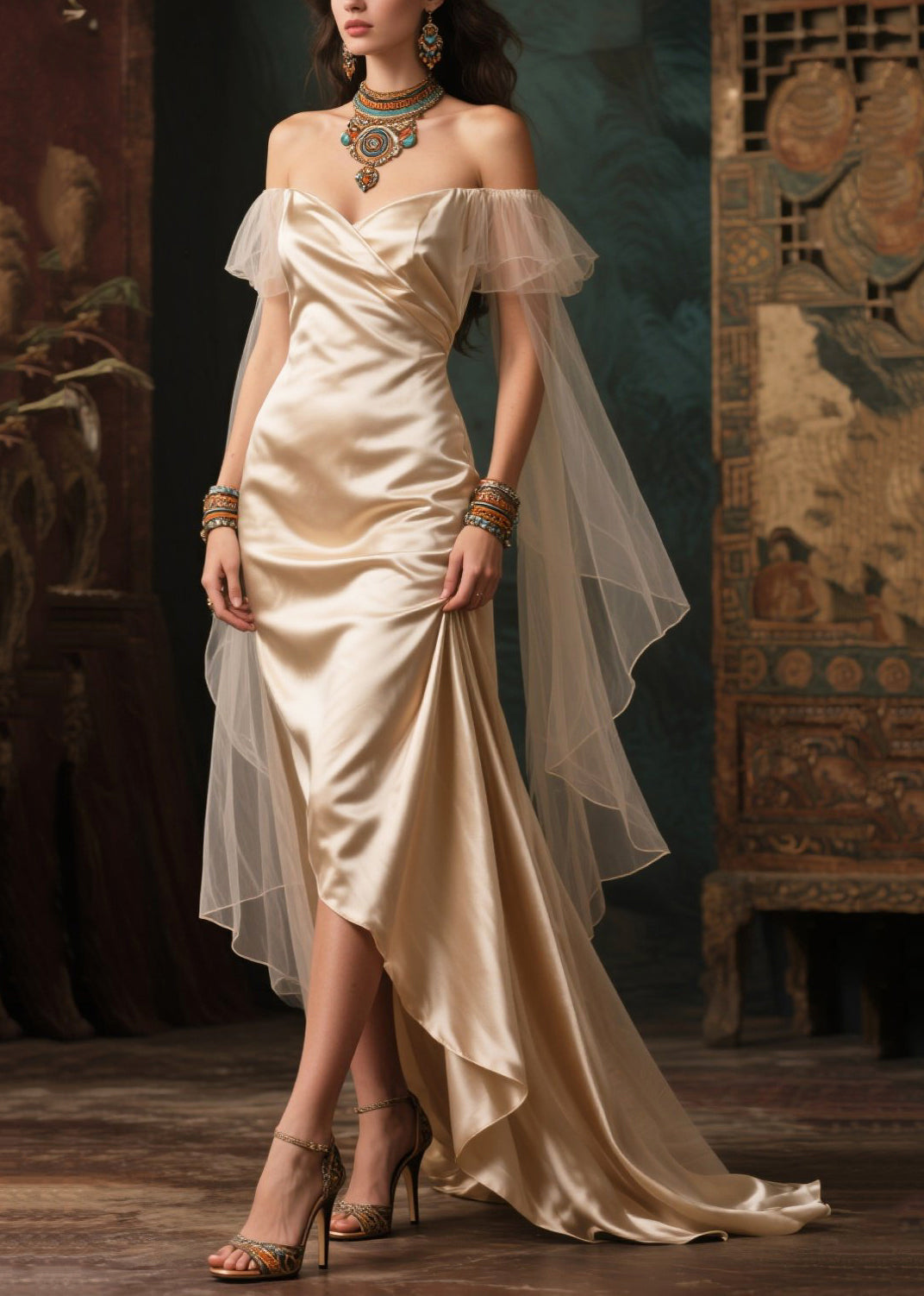 Elegantly Styled Dress for Everyday Wear
