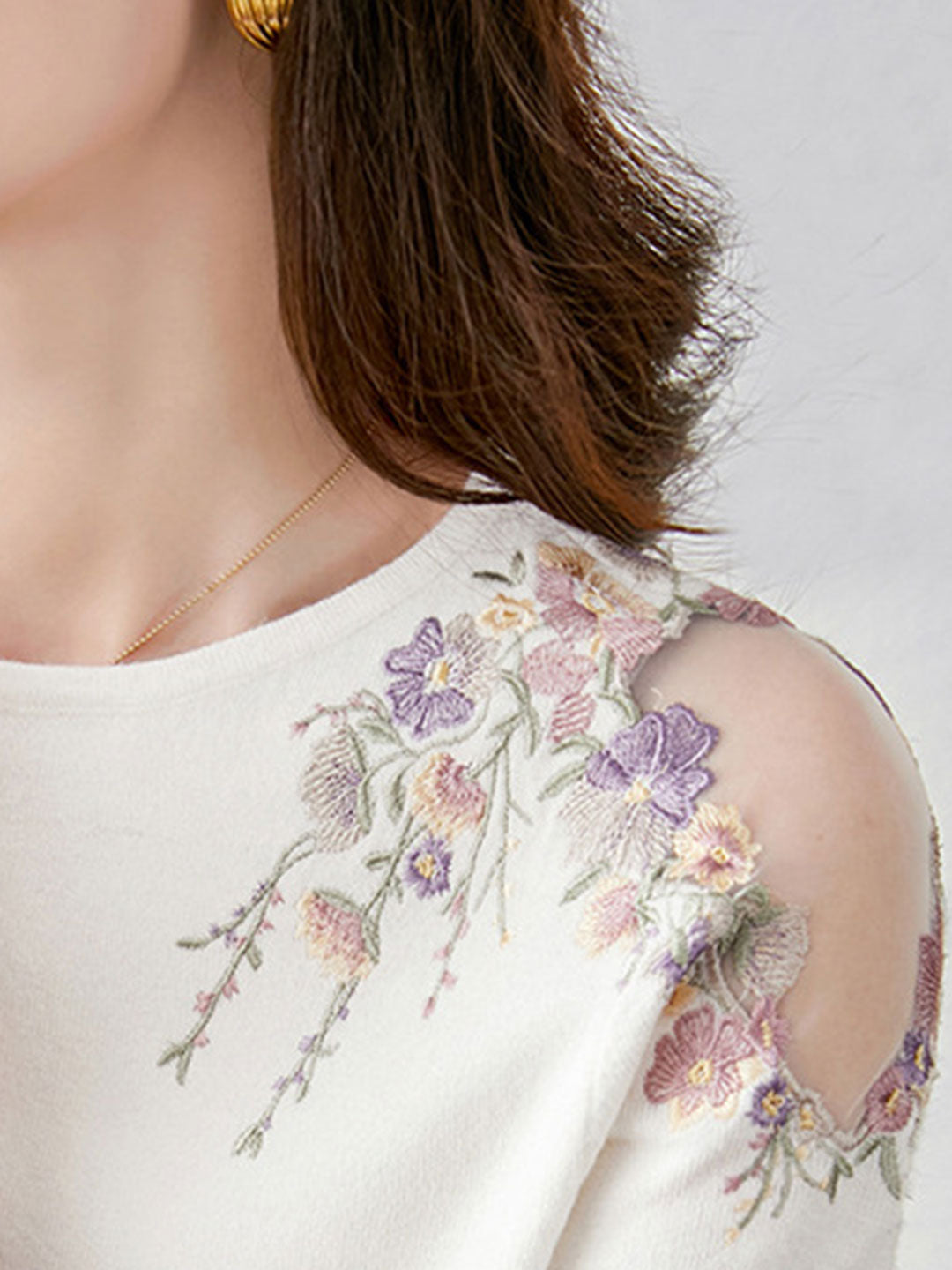 Vintage Inspired Pullover with a Contemporary Edge