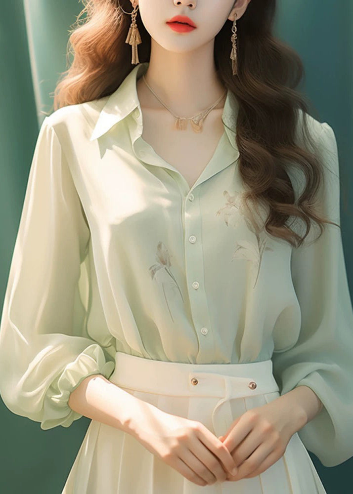 Well Tailored Shirt with a Graceful Silhouette