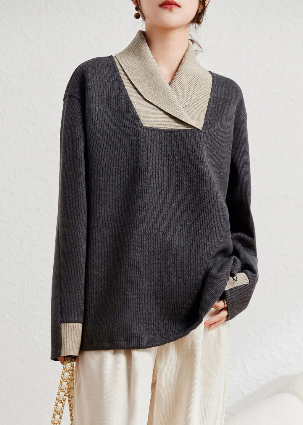 Gracefully Styled Sweater for Any Occasion