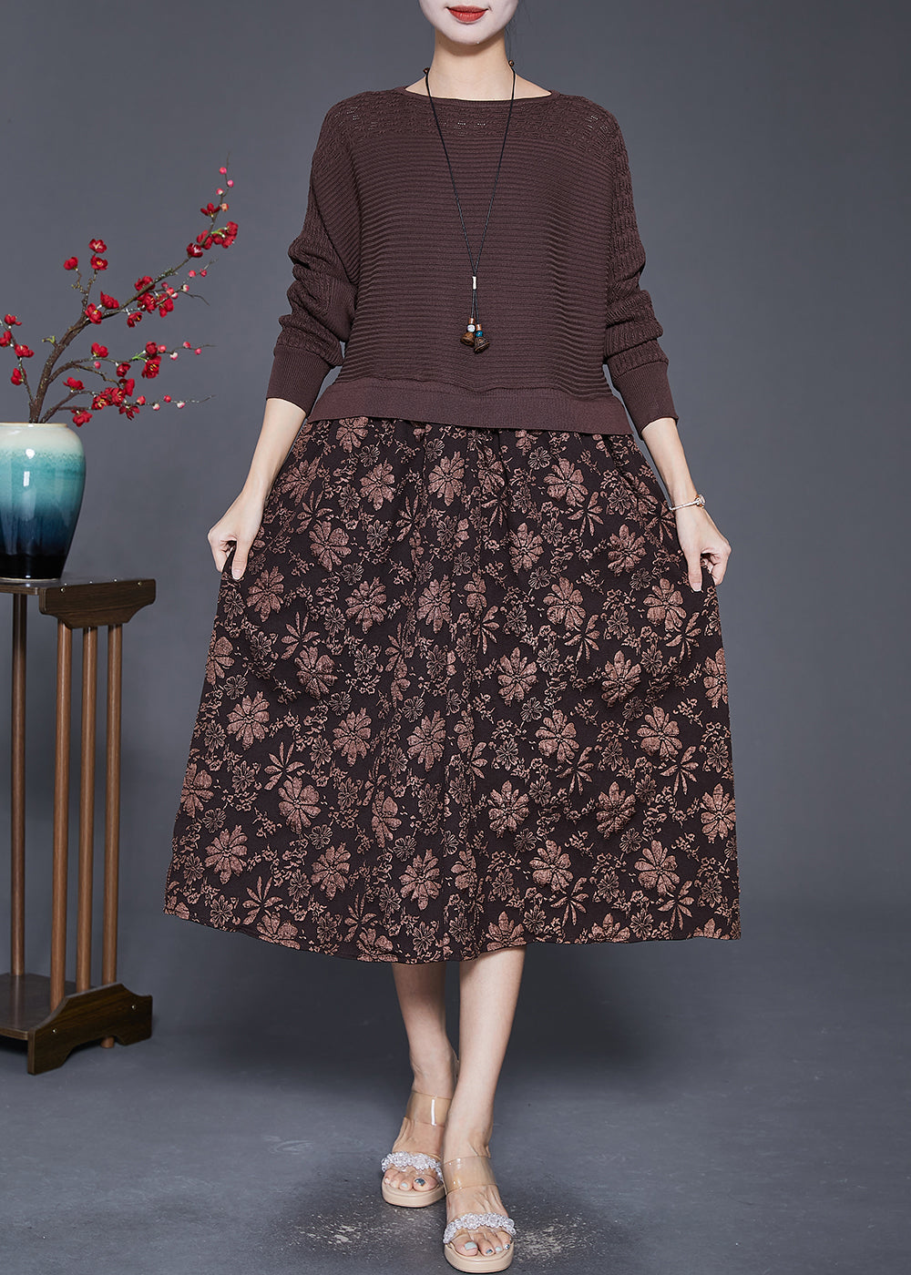 A Vintage Style Dress with Delicate Timeless Details