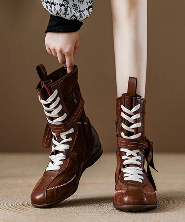 Chic Orthopedic Boots with Unique Design