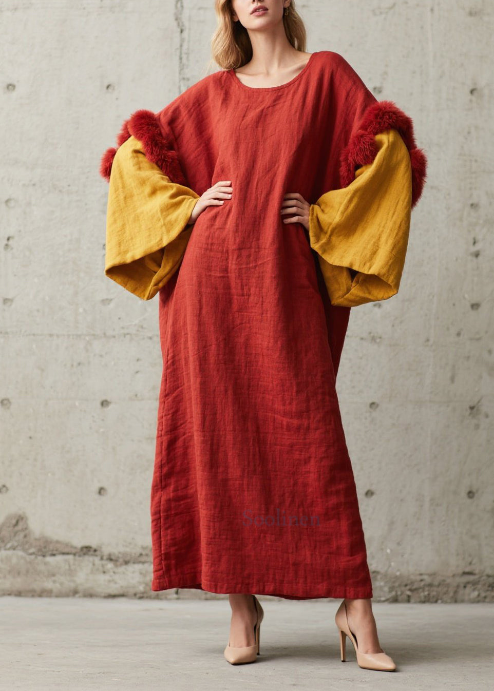 Classic Vintage Dress with a Flattering Fit