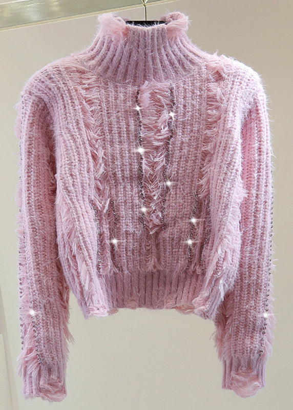 A Vintage Style Sweater with Delicate Timeless Details