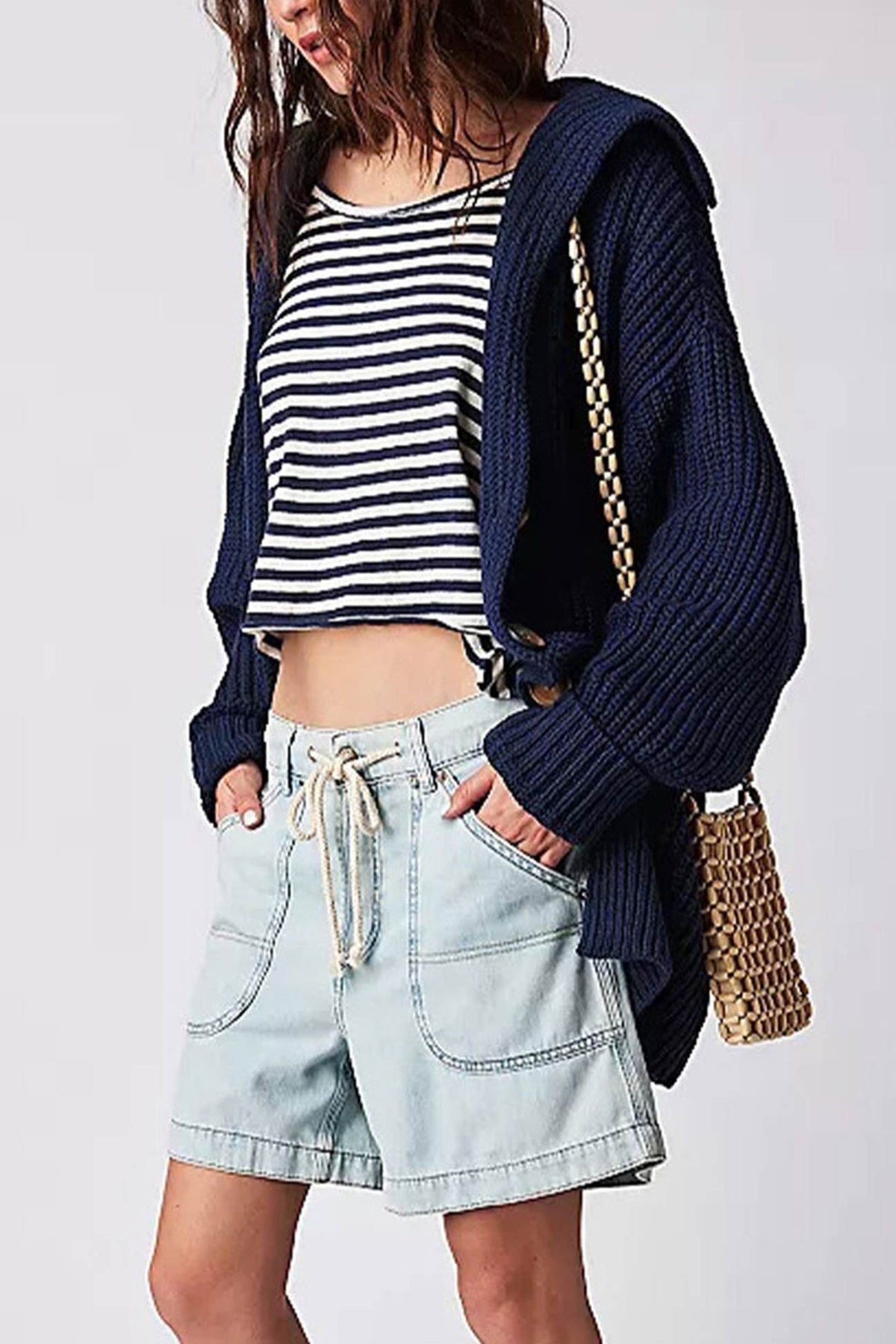Classic Vintage Cardigan with a Flattering Fit