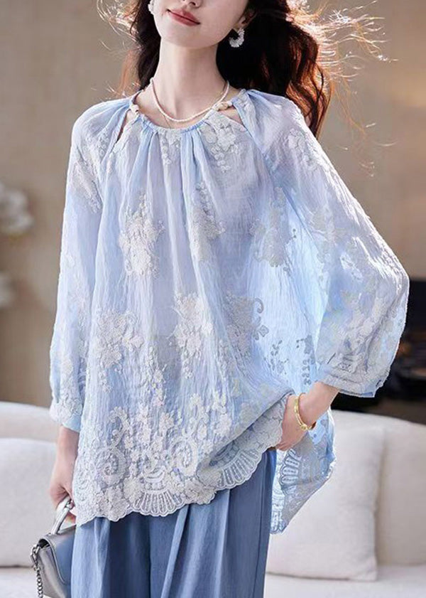 A Vintage Style Blouse with Delicate Timeless Details