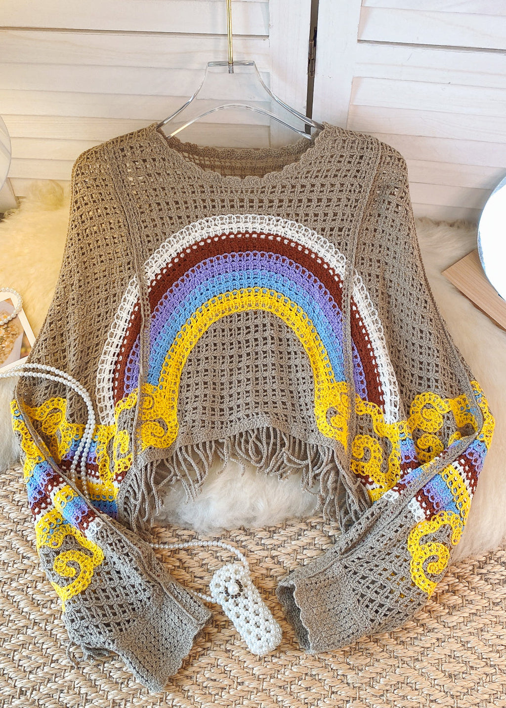 Vintage Inspired Sweater with a Contemporary Edge