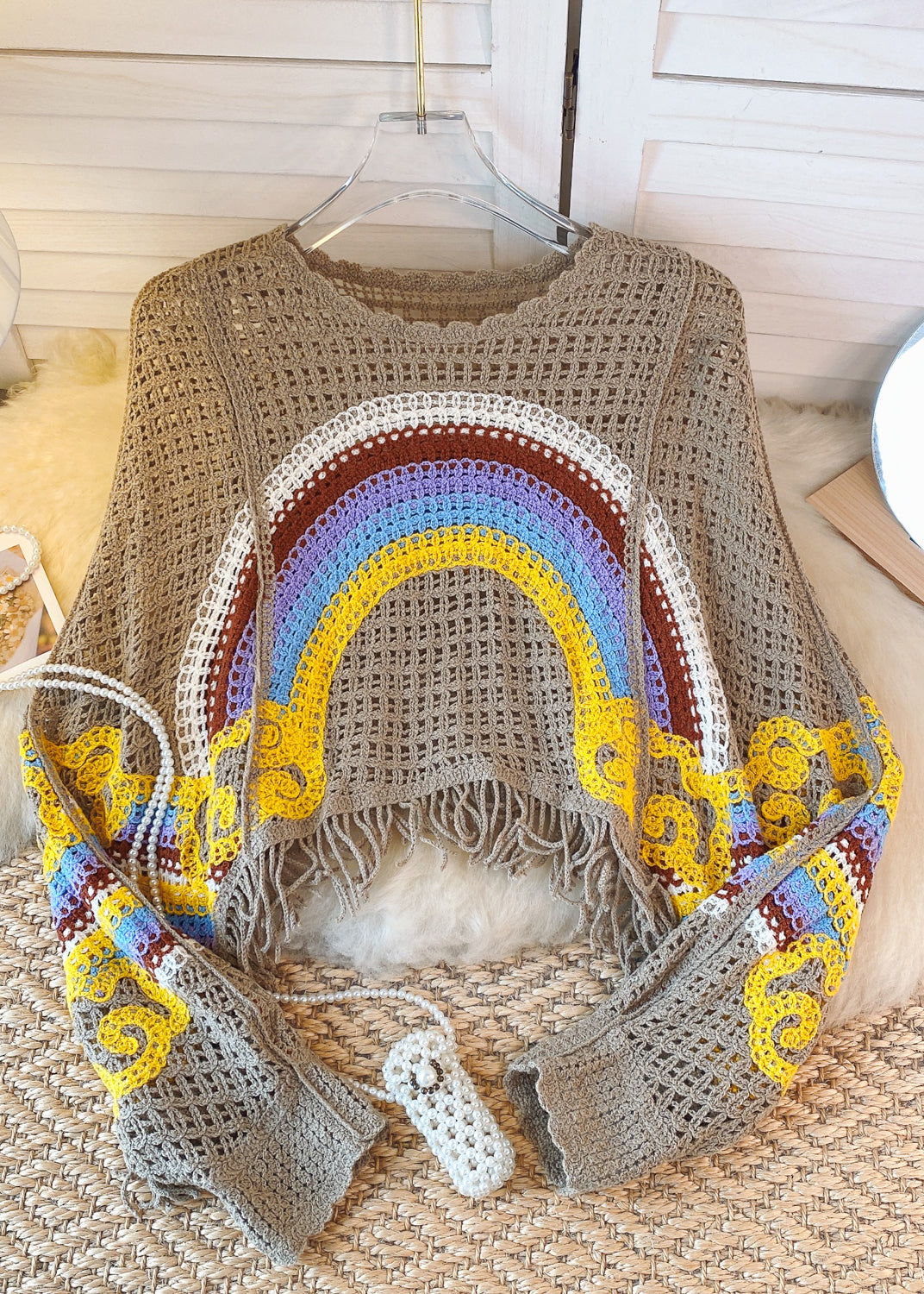 Vintage Inspired Sweater with a Contemporary Edge