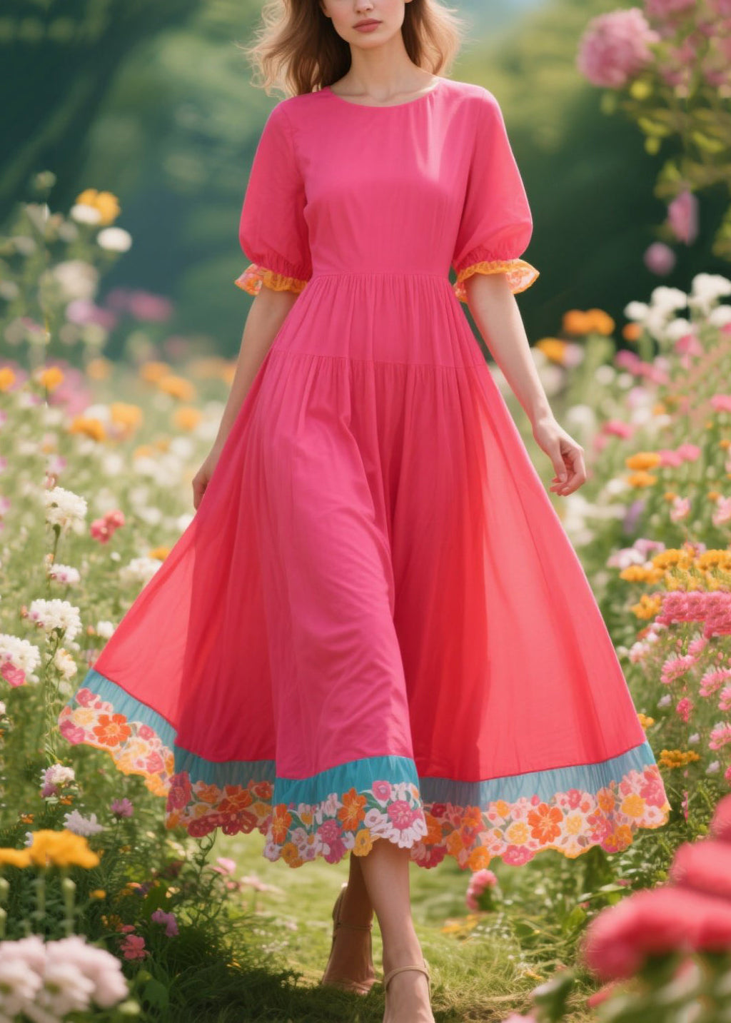 A Vintage Style Dress with Delicate Timeless Details
