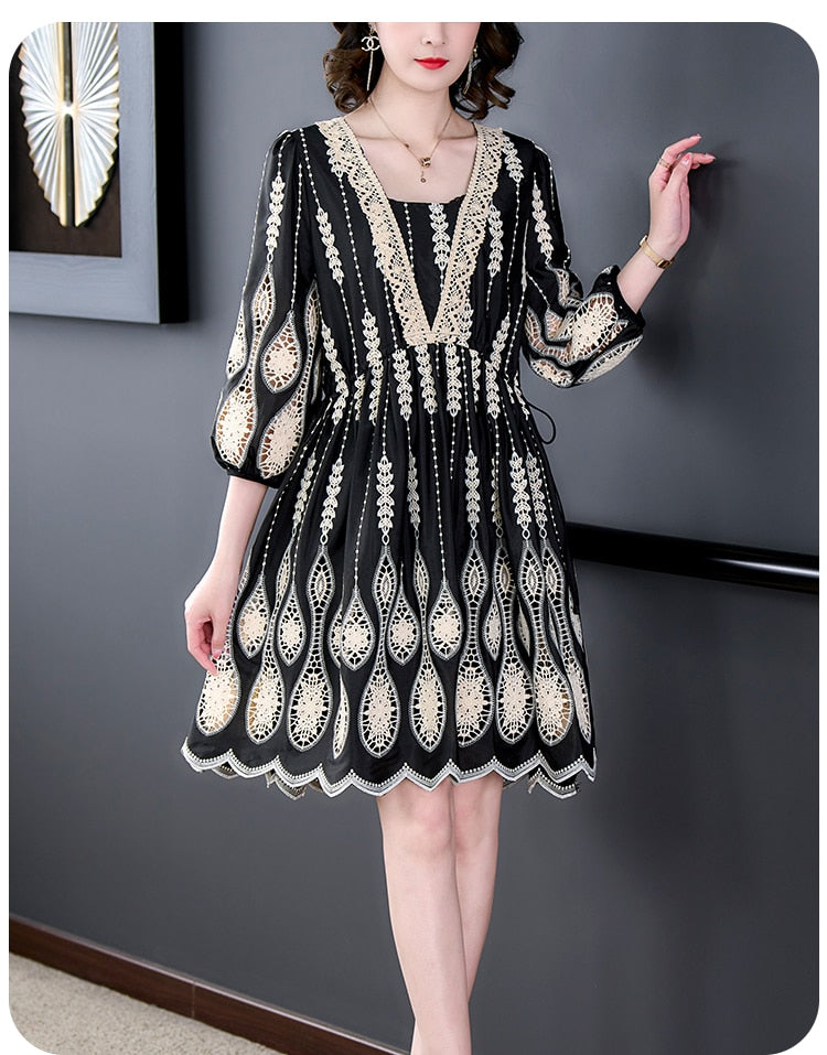 Elegantly Styled Dress for Everyday Wear