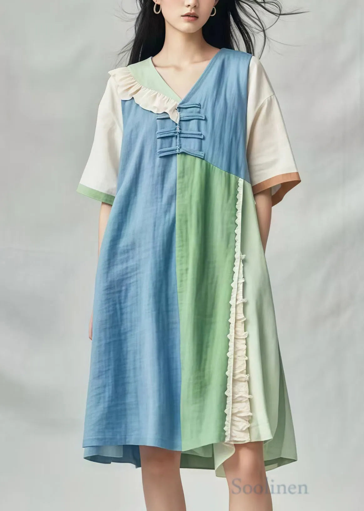 A Vintage Style Dress with Delicate Timeless Details