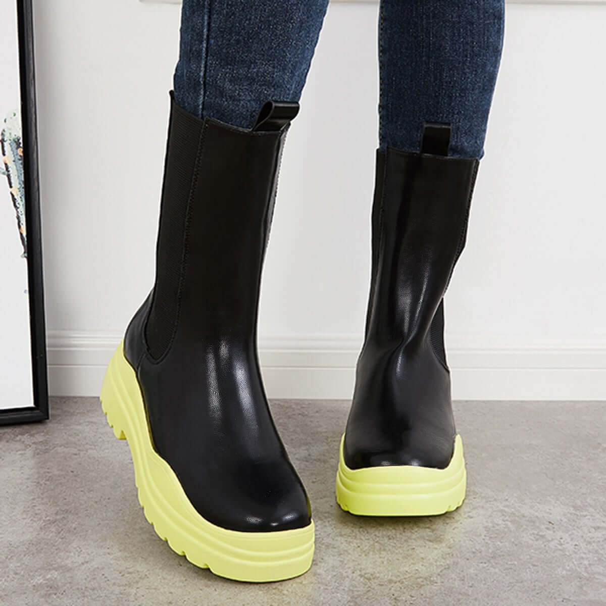 Chic Orthopedic Boots with Unique Design