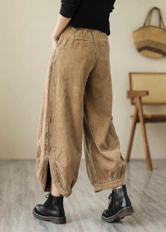 A Vintage Style Pants with Delicate Timeless Details