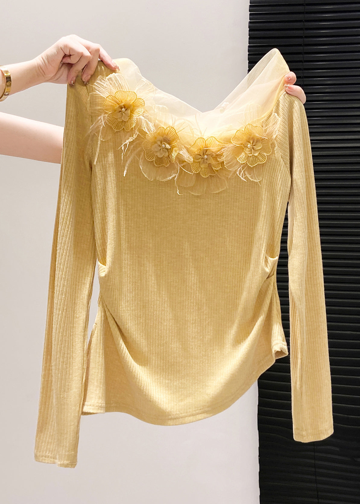 Gracefully Styled Top for Any Occasion