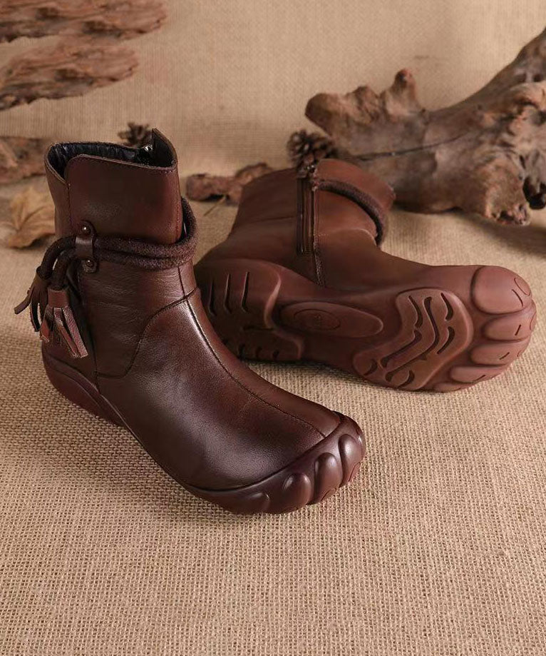 Classic Orthopedic Boots with Timeless Style