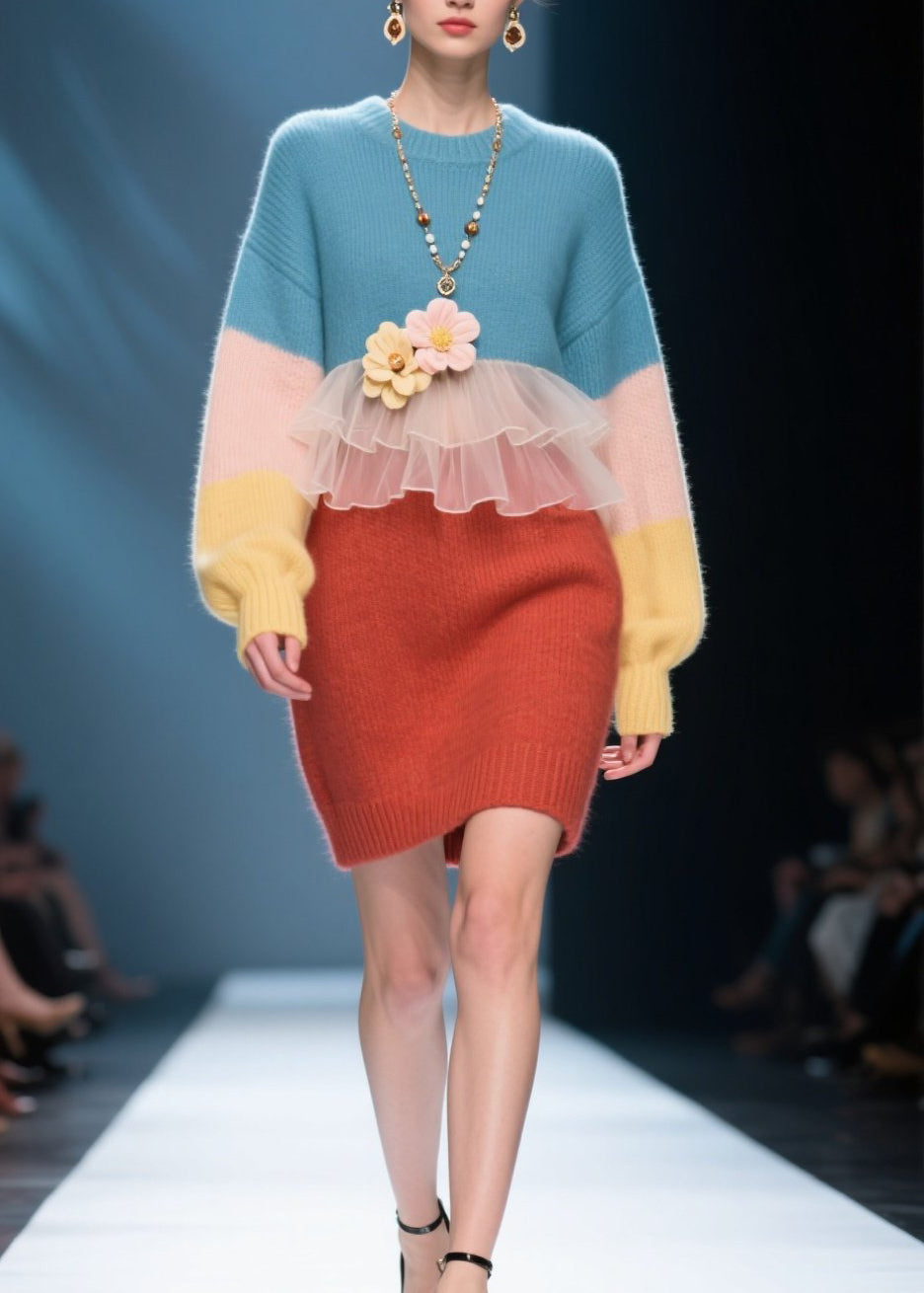 Vintage Inspired Sweater with a Contemporary Edge