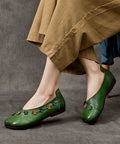 Classic Orthopedic Flats with Timeless Style