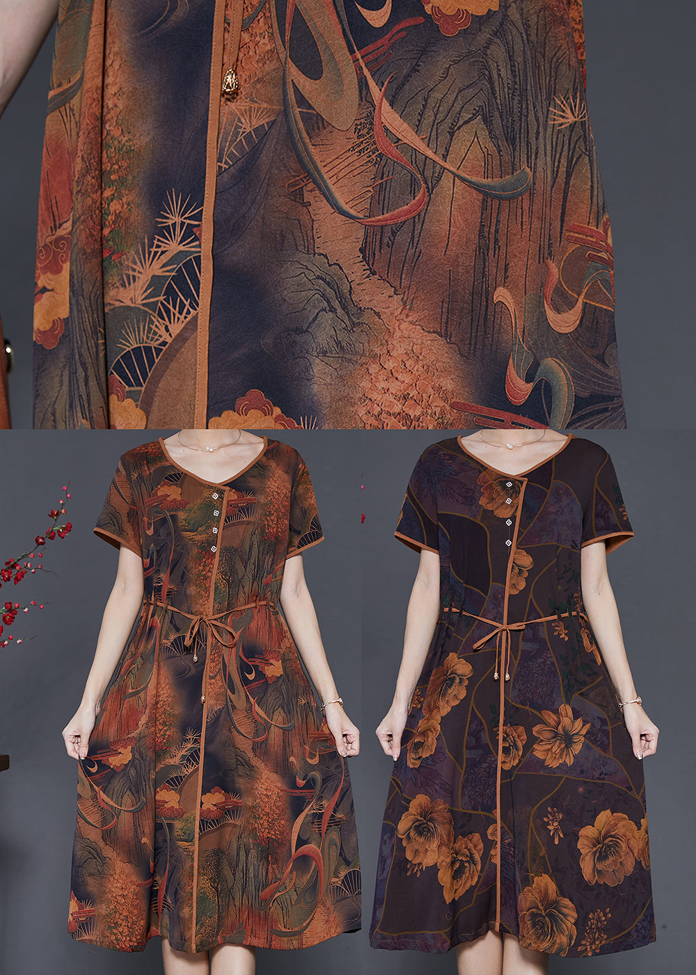 Well Tailored Dress with a Graceful Silhouette