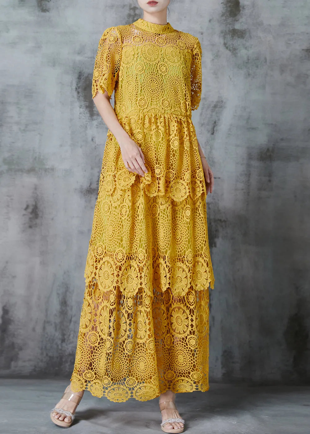 A Vintage Style Dress with Delicate Timeless Details