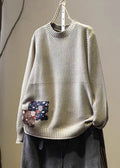 Classic Vintage Sweater with a Flattering Fit