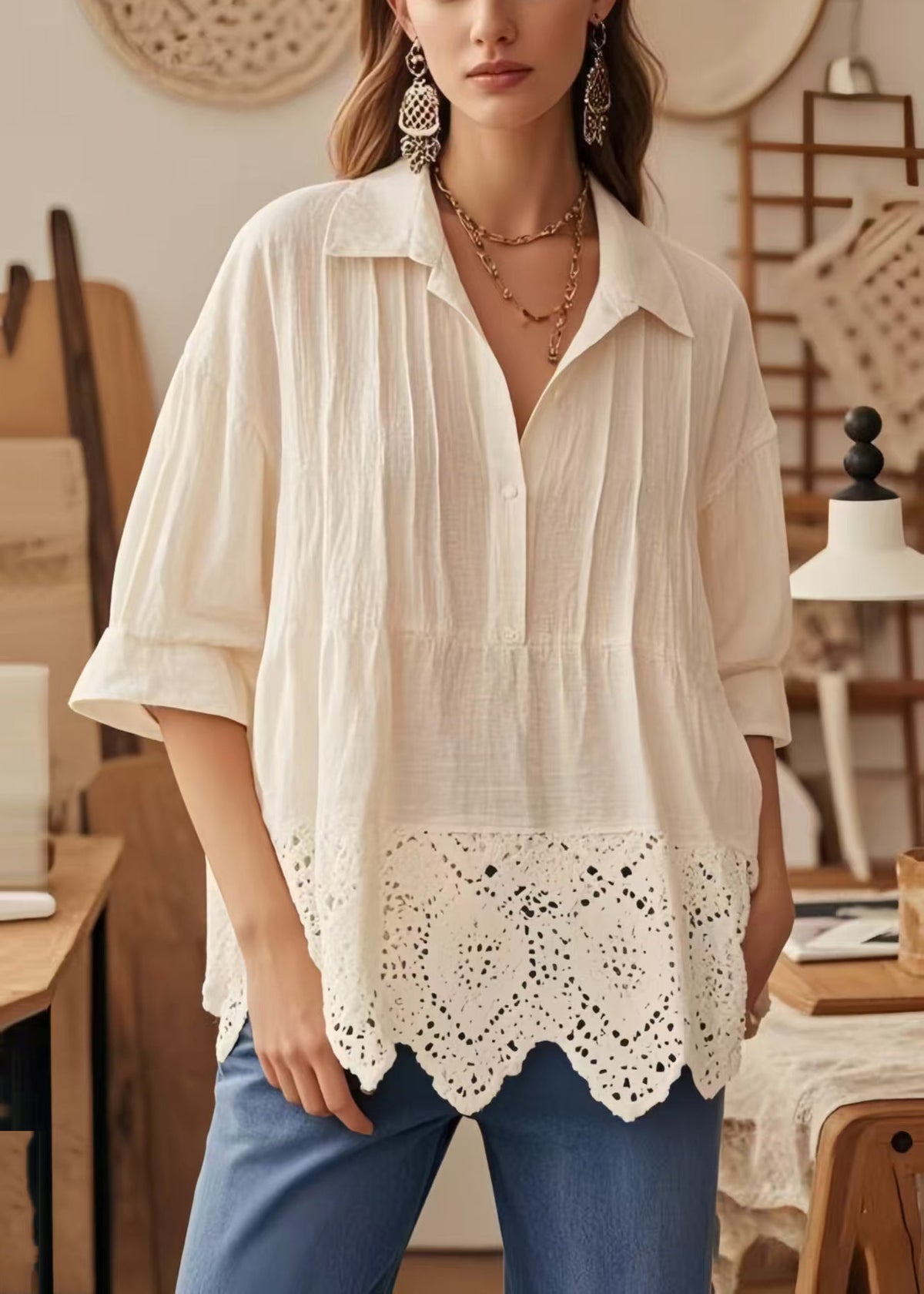 Sophisticated Blouse with a Clean Classic Look