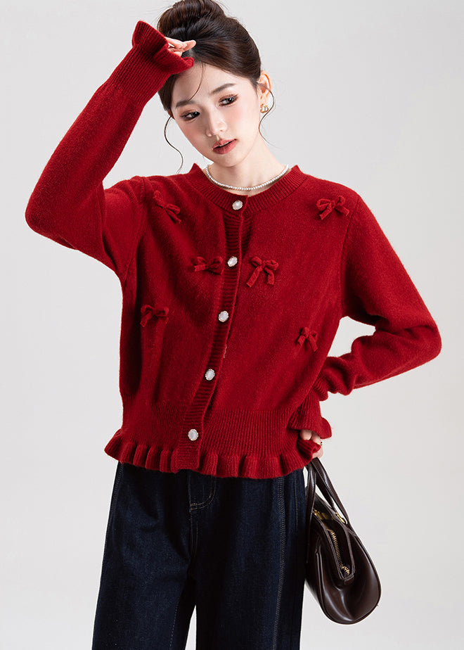 A Vintage Style Cardigan with Delicate Timeless Details