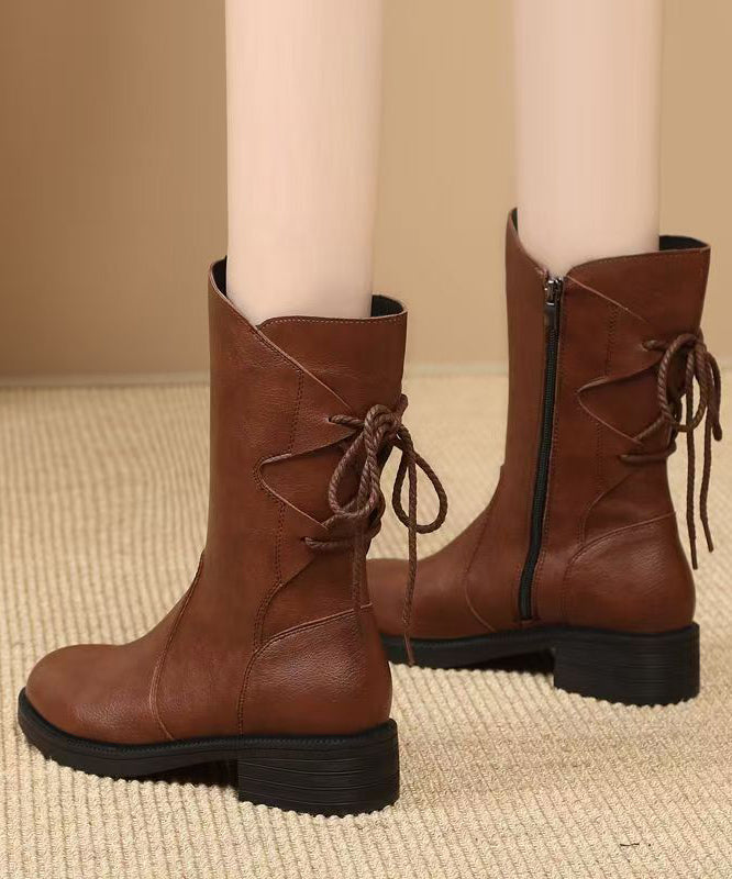 Vintage Inspired Orthopedic Boots