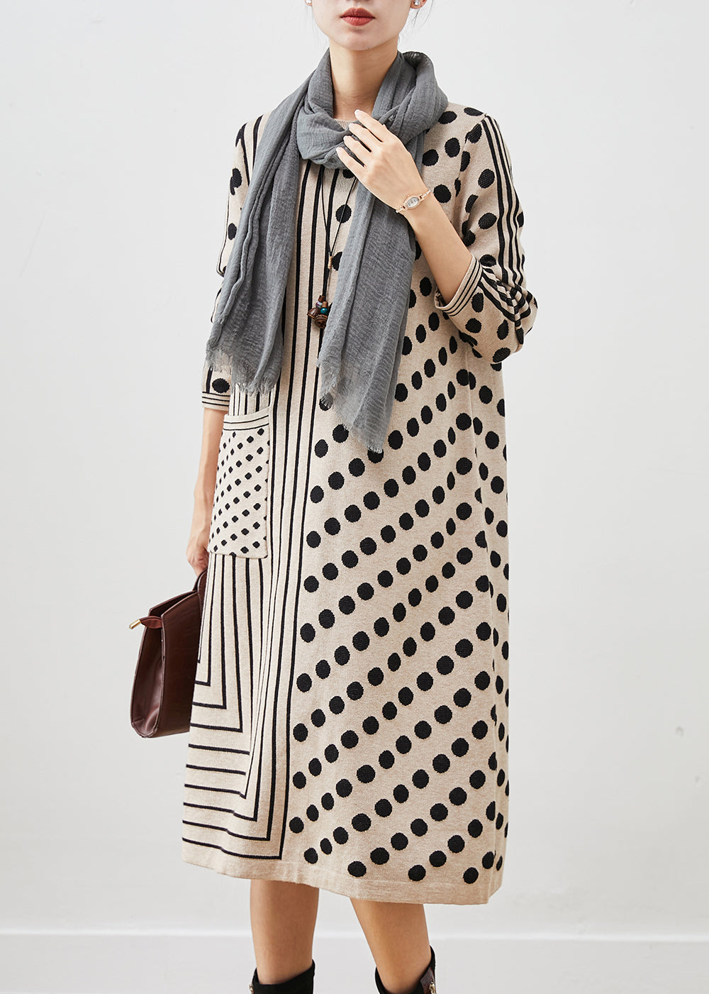 A Vintage Style Sweater with Delicate Timeless Details