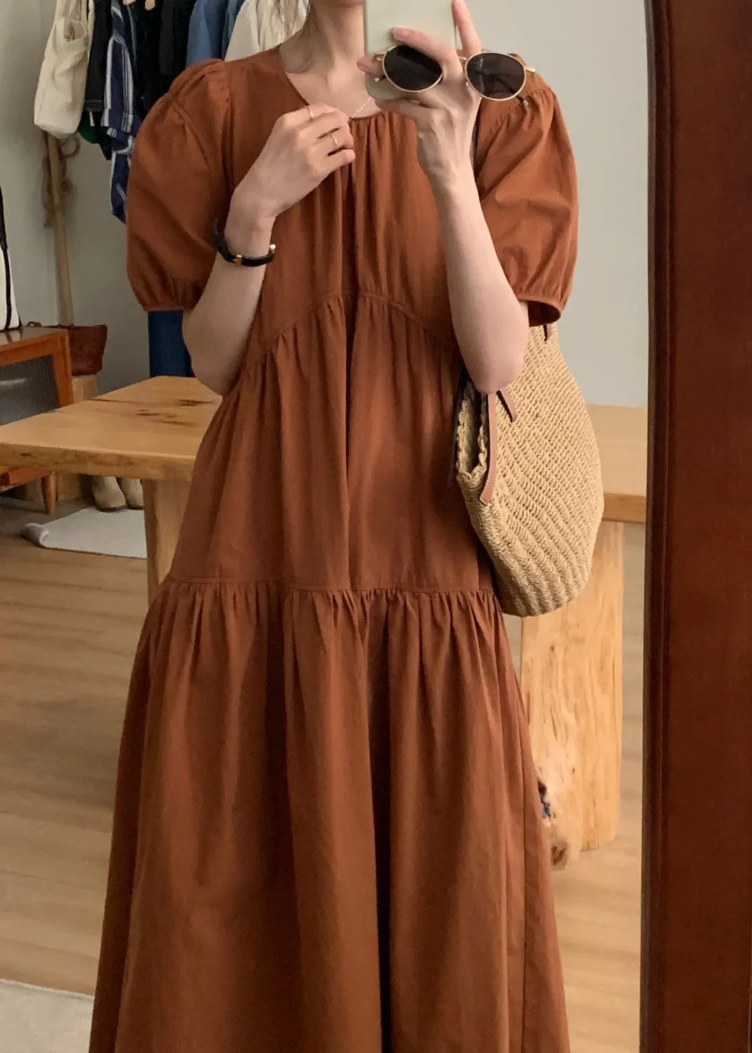 Classic Vintage Dress with a Flattering Fit