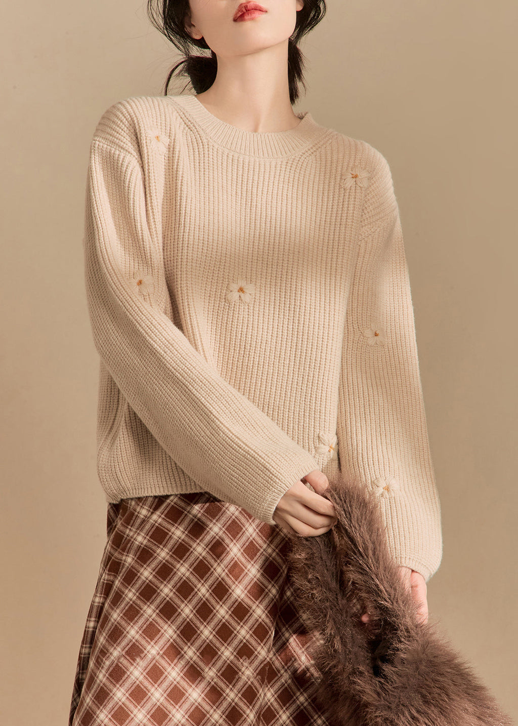Gracefully Styled Sweater for Any Occasion
