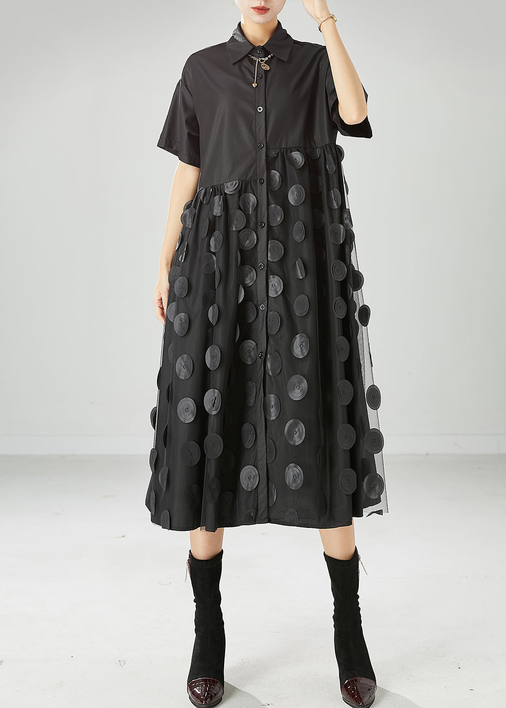 A Vintage Style Dress with Delicate Timeless Details