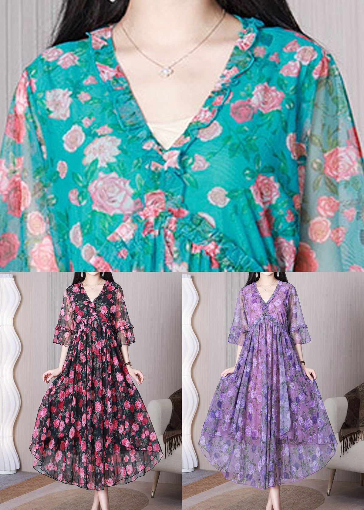 Beautifully Finished Dress in a Timeless Design