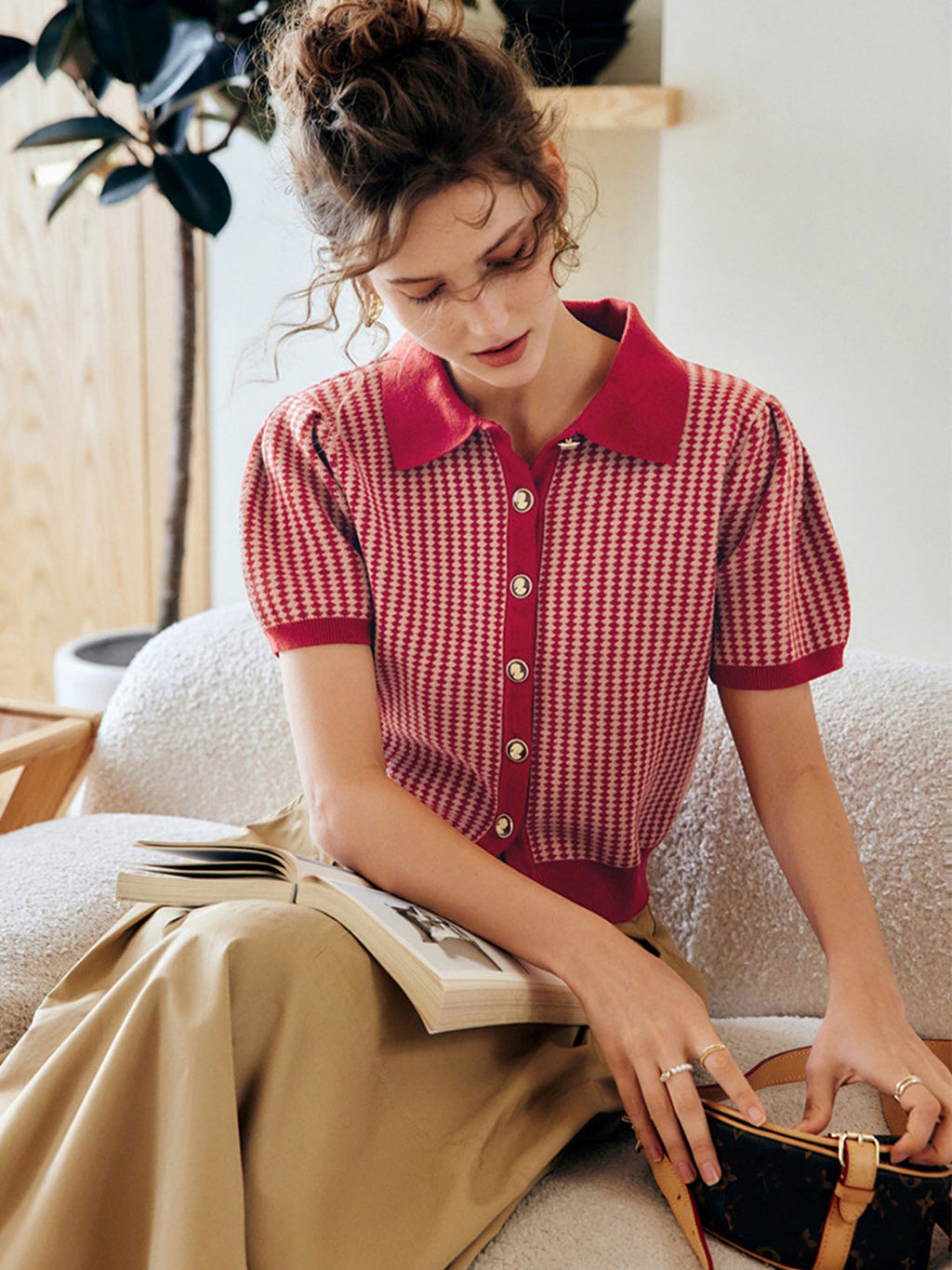 A Vintage Style Top with Delicate Timeless Details