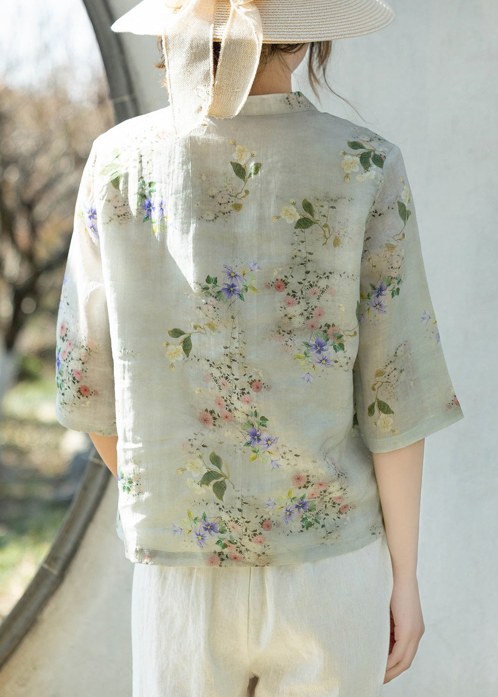 Gracefully Styled Blouse for Any Occasion
