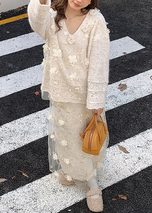 Beautifully Finished Sweater in a Timeless Design