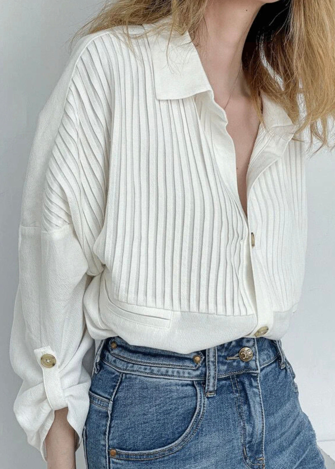 Beautifully Balanced Blouse with Timeless Character